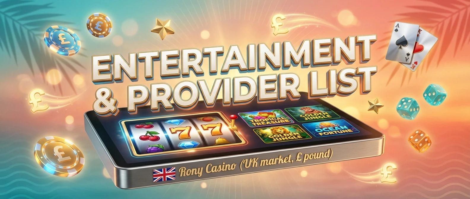 Entertainment & Provider List